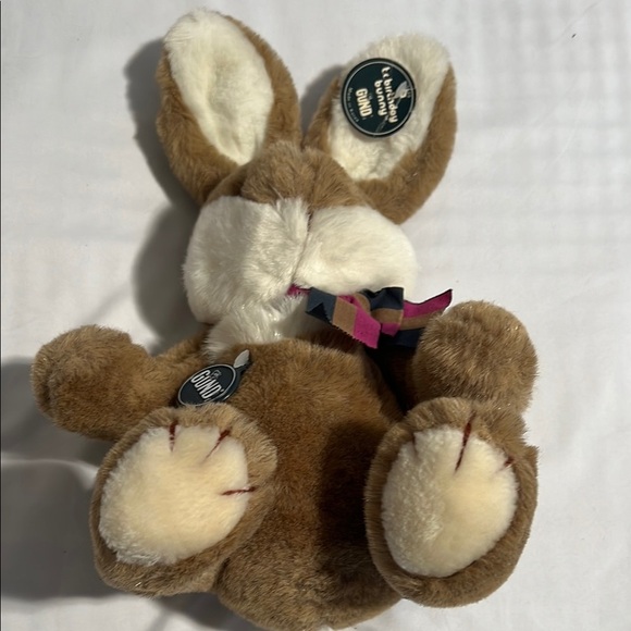 Vintage Gund Limited Edition T.C. Birthday Bunny Jointed Rabbit Collectible - Picture 4 of 8
